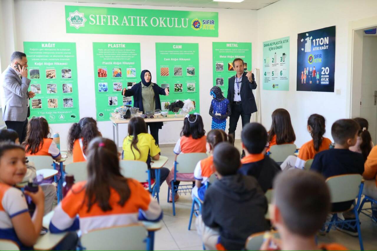 Çocukların çevre konusunda yerinde bilinçlenmesine katkı sunan çalışma kapsamında, Timur