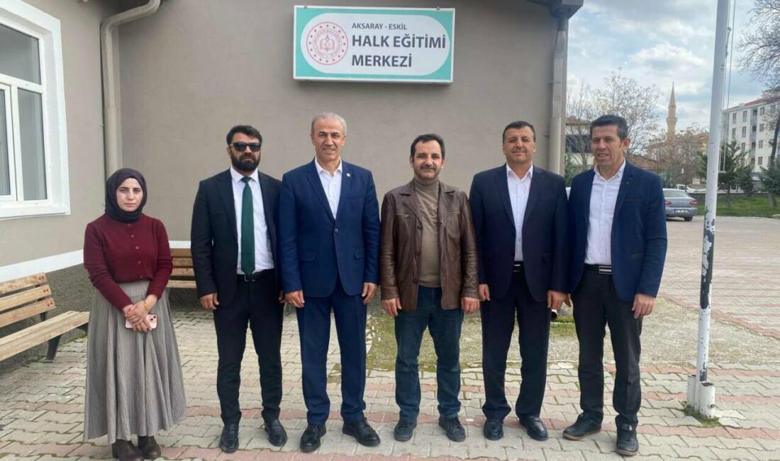 Eğitim Bir-Sen Aksaray Şube Başkanı Murat Görmez, Eskil ilçesinde bir