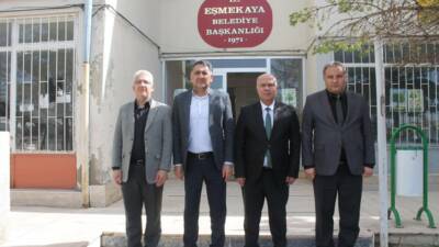 Aksaray İl Defterdarı Naci Günaydın, Muhasebe Müdürü Osman Oflaz ve