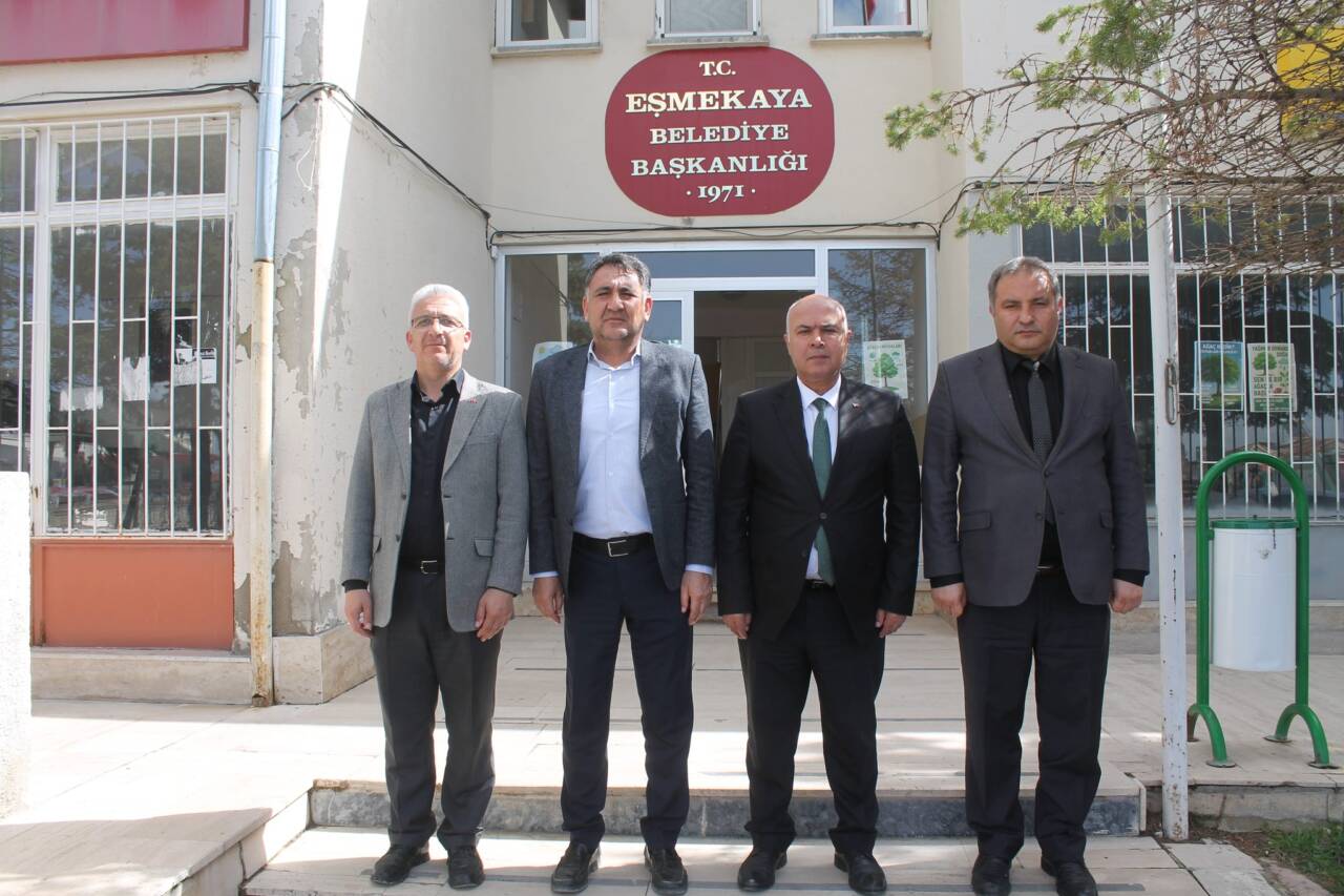 Aksaray İl Defterdarı Naci Günaydın, Muhasebe Müdürü Osman Oflaz ve