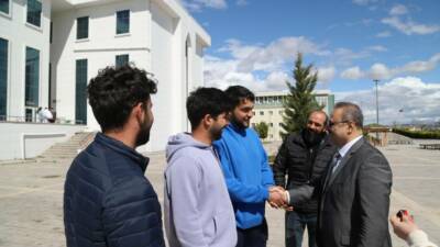 Aksaray Üniversitesi (ASÜ) Rektörü Prof. Dr. Alpay Arıbaş, Kütüphane Haftası