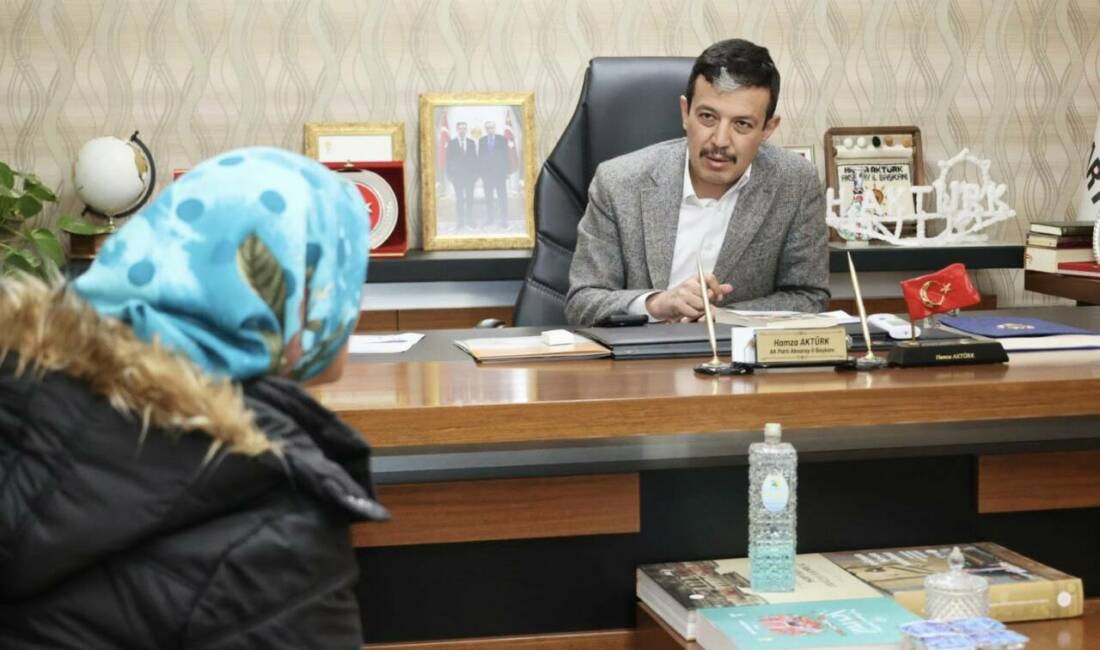 Aksaray’da AK Parti Aksaray İl Başkanlığı tarafından düzenlenen “Halk Buluşmaları”