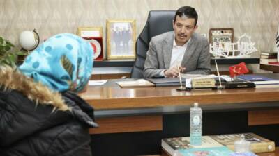 Aksaray’da AK Parti Aksaray İl Başkanlığı tarafından düzenlenen “Halk Buluşmaları”