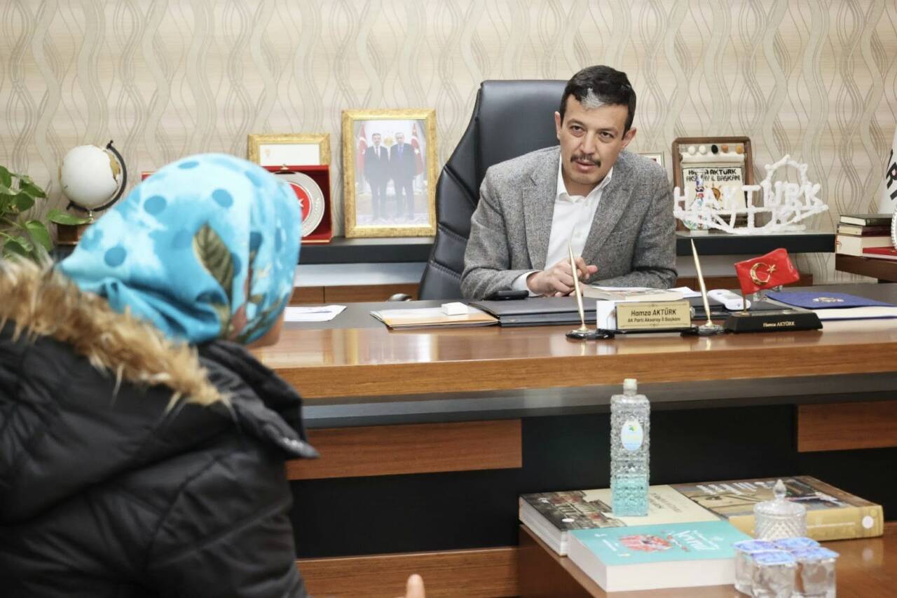 Aksaray’da AK Parti Aksaray İl Başkanlığı tarafından düzenlenen “Halk Buluşmaları”