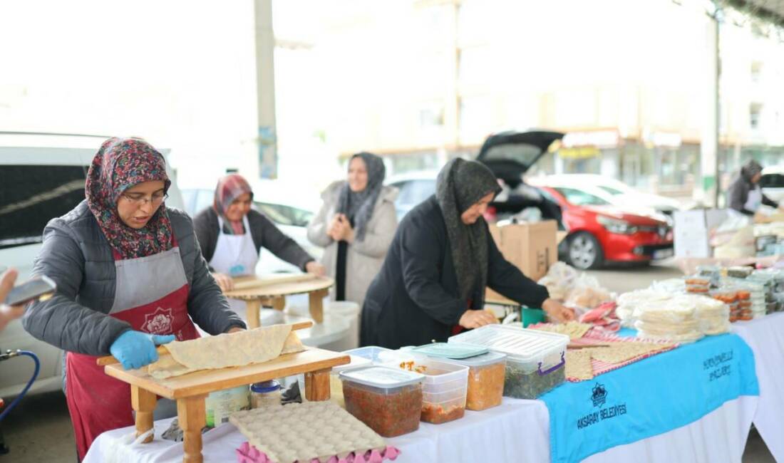 Aksaray’da kadın emeğini desteklemek ve yerel üretimi teşvik etmek amacıyla