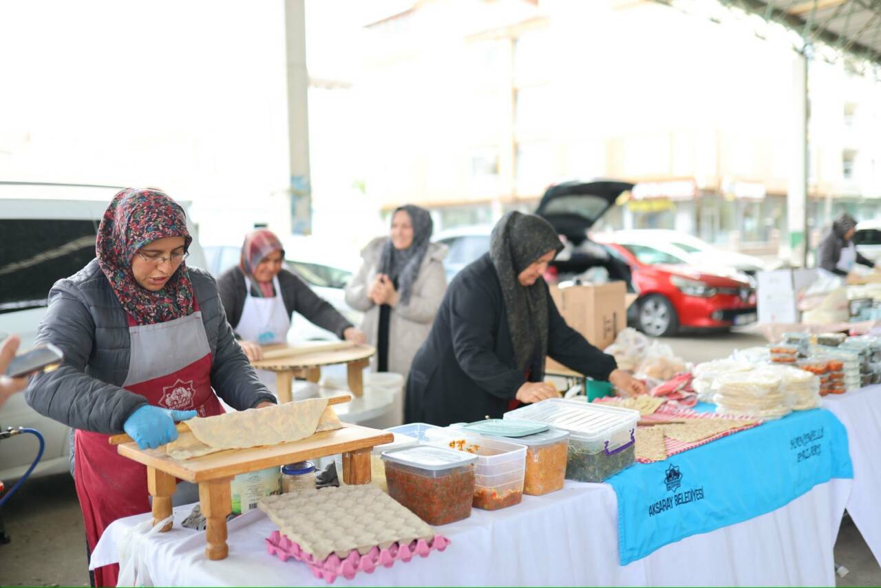 Aksaray’da kadın emeğini desteklemek ve yerel üretimi teşvik etmek amacıyla