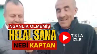 Aksaray'da halk otobüsü şoförlüğü yapan Nebi Candan, aracında temizlik yaparken