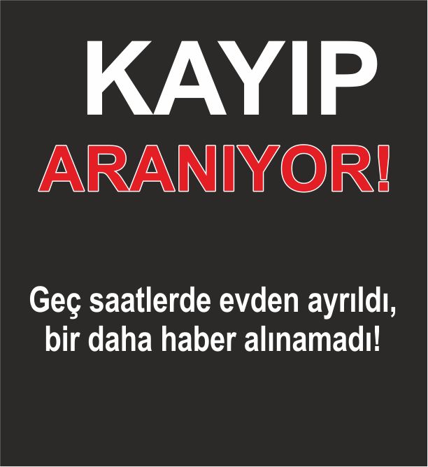 İncesu Köyü’nde yaşayan E.Ş., gece evden ayrıldıktan sonra kayboldu. Eşi