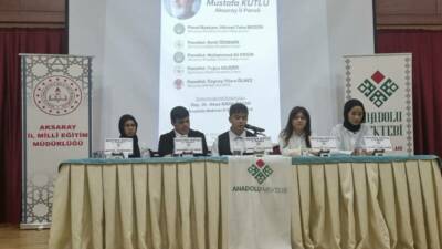 Aksaray İl Millî Eğitim Müdürlüğü Anadolu Mektebi İl Koordinatörlüğü tarafından