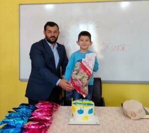 Sultanhanı’nda 4-6 yaş Kur’an Kursu’nda düzenlenen anlamlı programda, minik öğrenci