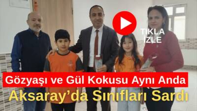 Kamber Gülüzar Demir İlkokulu 4/F sınıfı öğrencileri, öğretmenleri Beyazıt Akpınar