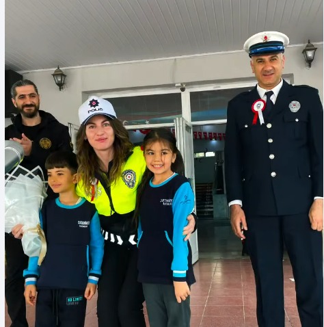 Aksaray İl Milli Eğitim Müdürlüğü’ne bağlı Cumhuriyet İlkokulu’nda, Polis Haftası