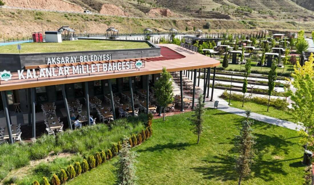 Aksaray Belediyesi, şehir genelinde yürüttüğü çevre ve peyzaj çalışmalarıyla kentin