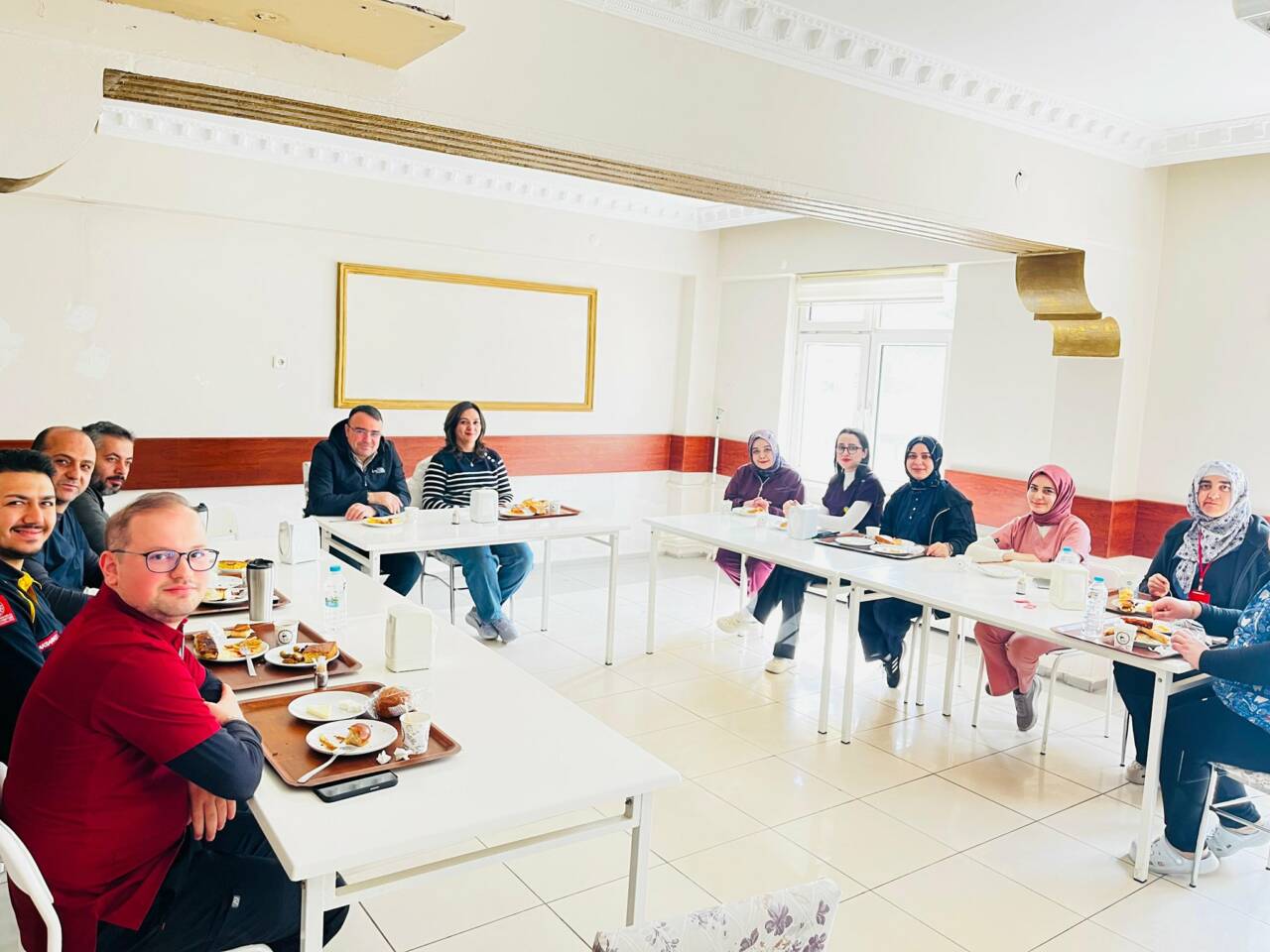 Ortaköy Devlet Hastanesi, kurum içi dayanışmayı artırmak amacıyla anlamlı bir