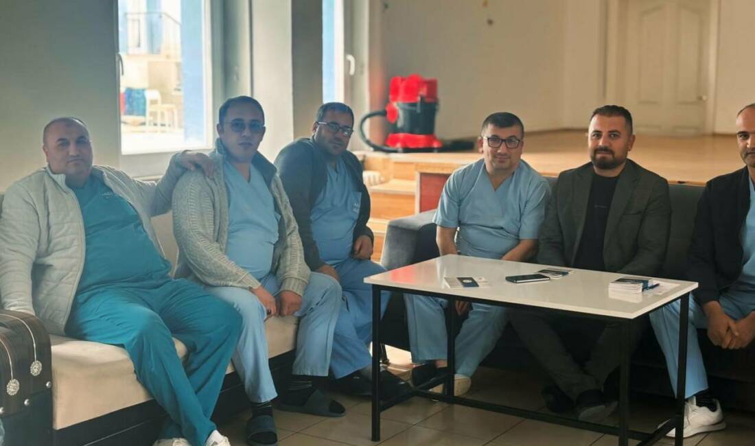 Aksaray’da faaliyet gösteren Öz Sağlık-İş Sendikası temsilcileri, saha çalışmalarını sürdürüyor.