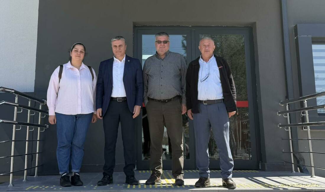 Sağlık-Sen Aksaray Şube Başkanı Rıfat Kaya, saha ziyaretleri kapsamında Aksaray