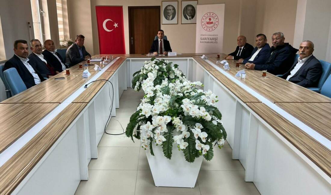 Sarıyahşi’de köylere hizmet için kritik toplantı Sarıyahşi ilçesinde, Köylere Hizmet Götürme Birliği’nin 2026 yılı 1. Olağan