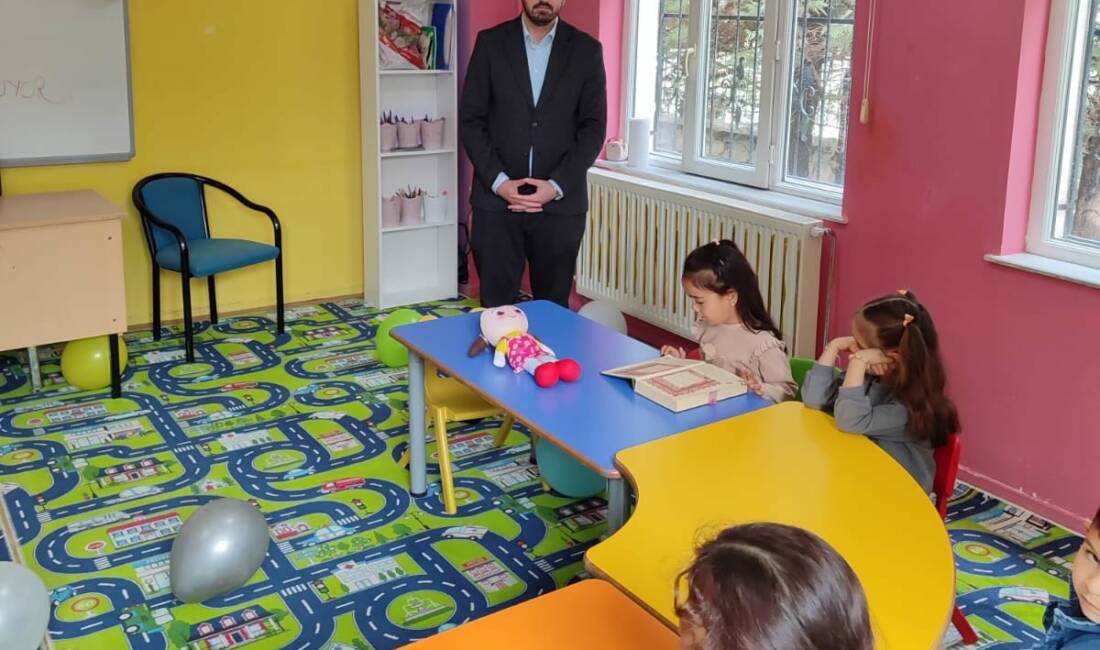 Sultanhanı’nda faaliyet gösteren 4-6 Yaş Kur’an Kursu, anlamlı bir programa