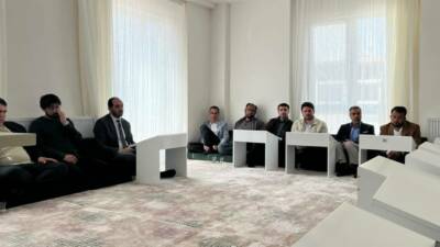 Sultanhanı İlçe Müftülüğü tarafından düzenlenen aylık mutat toplantı, Yunus Emre