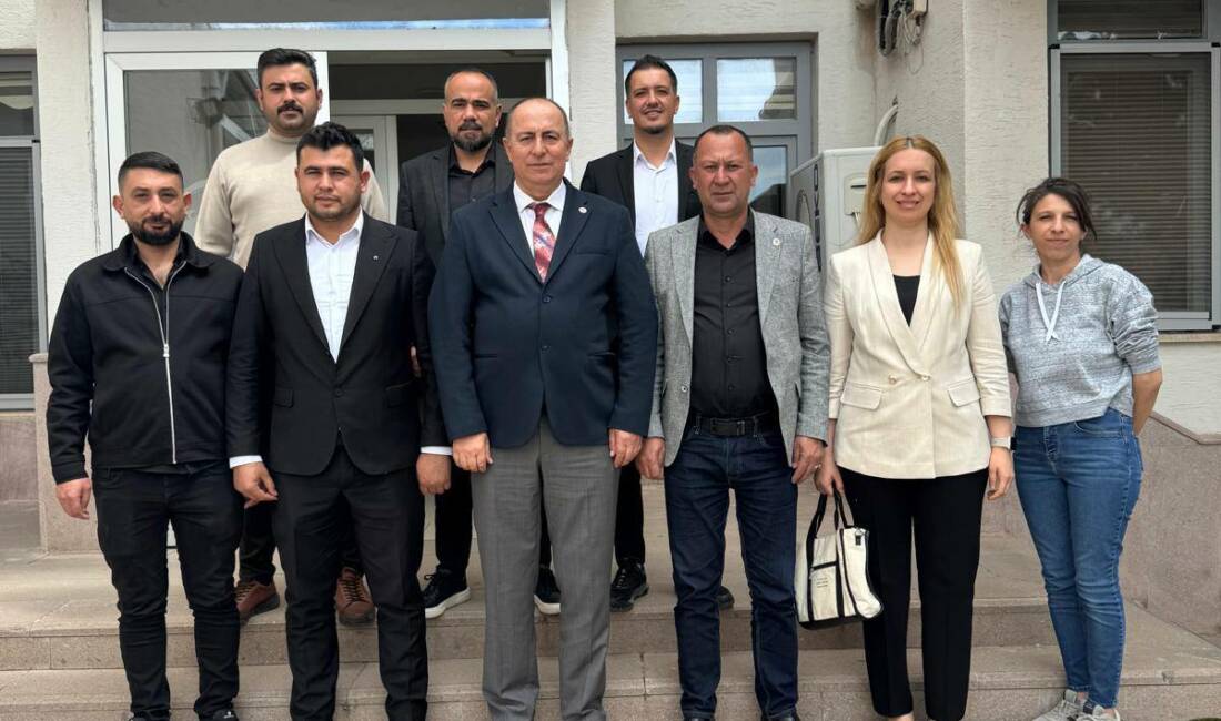 Türk-İş Konfederasyonu’na bağlı sendika yöneticileri, Yol-İş Sendikası Konya 2 Nolu