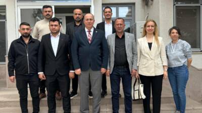 Türk-İş Konfederasyonu’na bağlı sendika yöneticileri, Yol-İş Sendikası Konya 2 Nolu