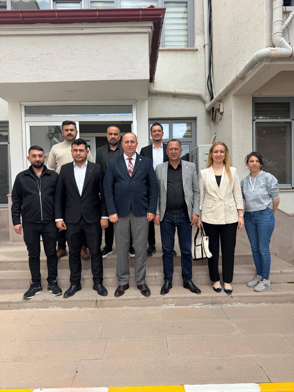 Türk-İş Konfederasyonu’na bağlı sendika yöneticileri, Yol-İş Sendikası Konya 2 Nolu