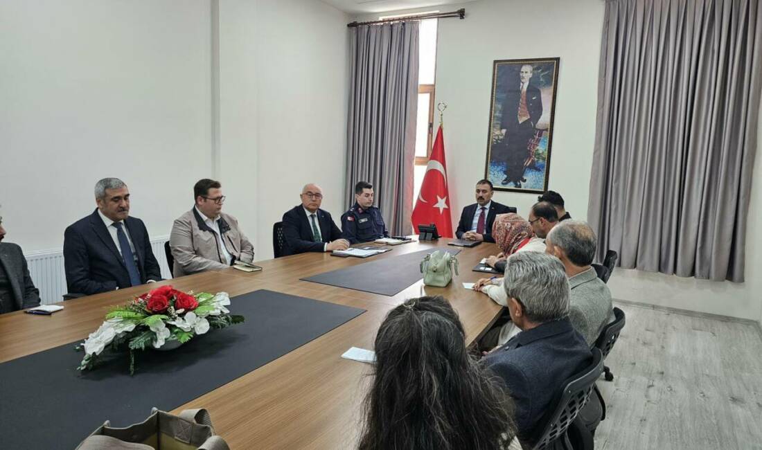Sultanhanı Kaymakamı Bilal Göksun başkanlığında Sultanhanı’nda eğitim odaklı önemli bir