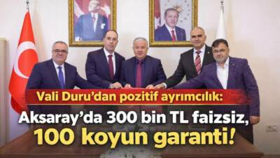 Aksaray’da başlatılan proje ile üreticilere 1.2 milyon TL’ye kadar kredi
