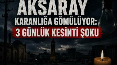 MEDAŞ, Aksaray merkez ve bazı belde ile köylerde şebeke bakım