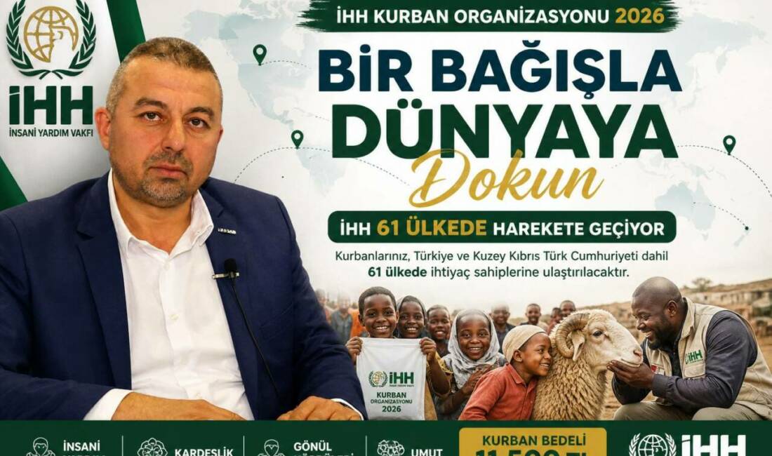 İHH’nın “Kurban Kardeşliğe Çağrı” kampanyasıyla bağışlanan kurbanlar, Türkiye dahil 61