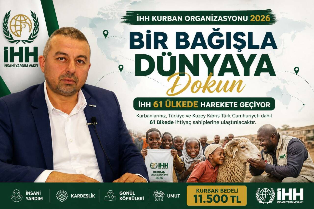 İHH’nın “Kurban Kardeşliğe Çağrı” kampanyasıyla bağışlanan kurbanlar, Türkiye dahil 61