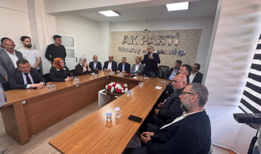 AK Parti Aksaray teşkilatının bayramlaşma programında birlik, hizmet ve yatırımlar