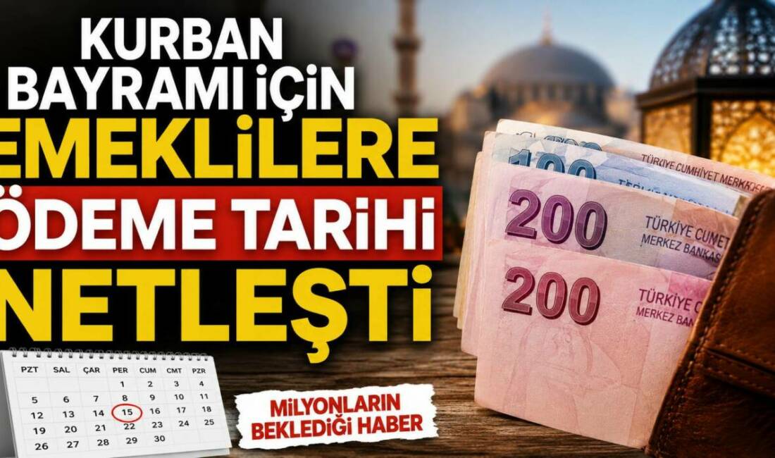 Milyonlarca emekli Kurban Bayramı ikramiyesi için tarih bekliyordu. Peki ödemeler