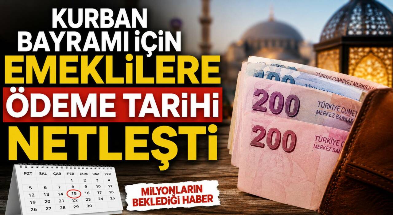Milyonlarca emekli Kurban Bayramı ikramiyesi için tarih bekliyordu. Peki ödemeler