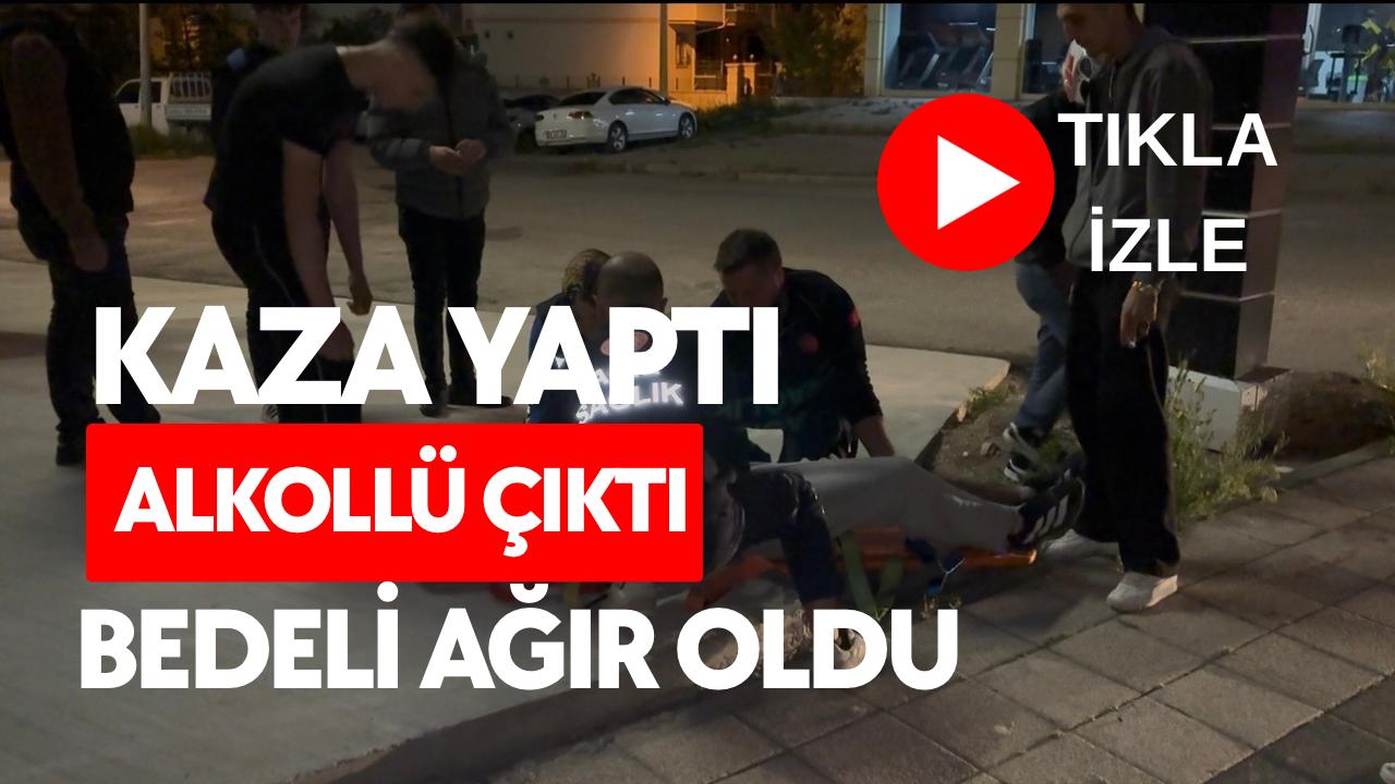 Aksaray Paşacık Mahallesi’nde direksiyon hâkimiyetini kaybeden 19 yaşındaki motosiklet sürücüsü