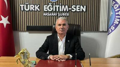 Türk Eğitim-Sen Aksaray Şube Başkanı Ali Toprak, Milli Eğitim Akademisi