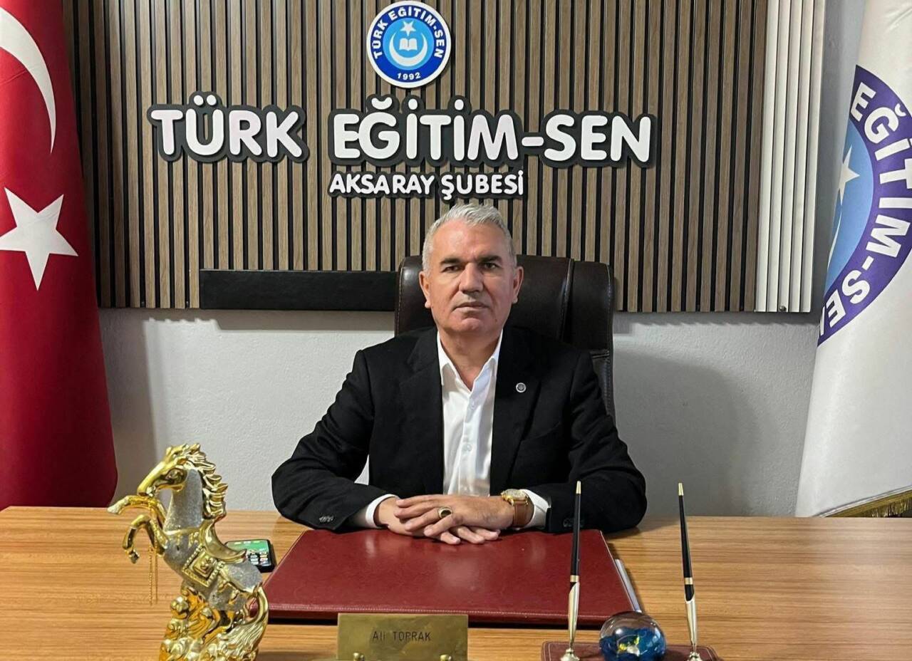 Türk Eğitim-Sen Aksaray Şube Başkanı Ali Toprak, Milli Eğitim Akademisi