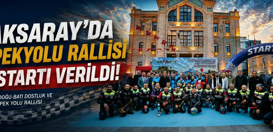 Aksaray’da İpekyolu Rallisi Startı Verildi 2026 İpekyolu Rallisi Aksaray etabı törenle başladı. Programda Vali Murat