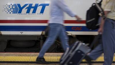 AA muhabirinin edindiği bilgiye göre, yüksek hızlı tren (YHT), ana