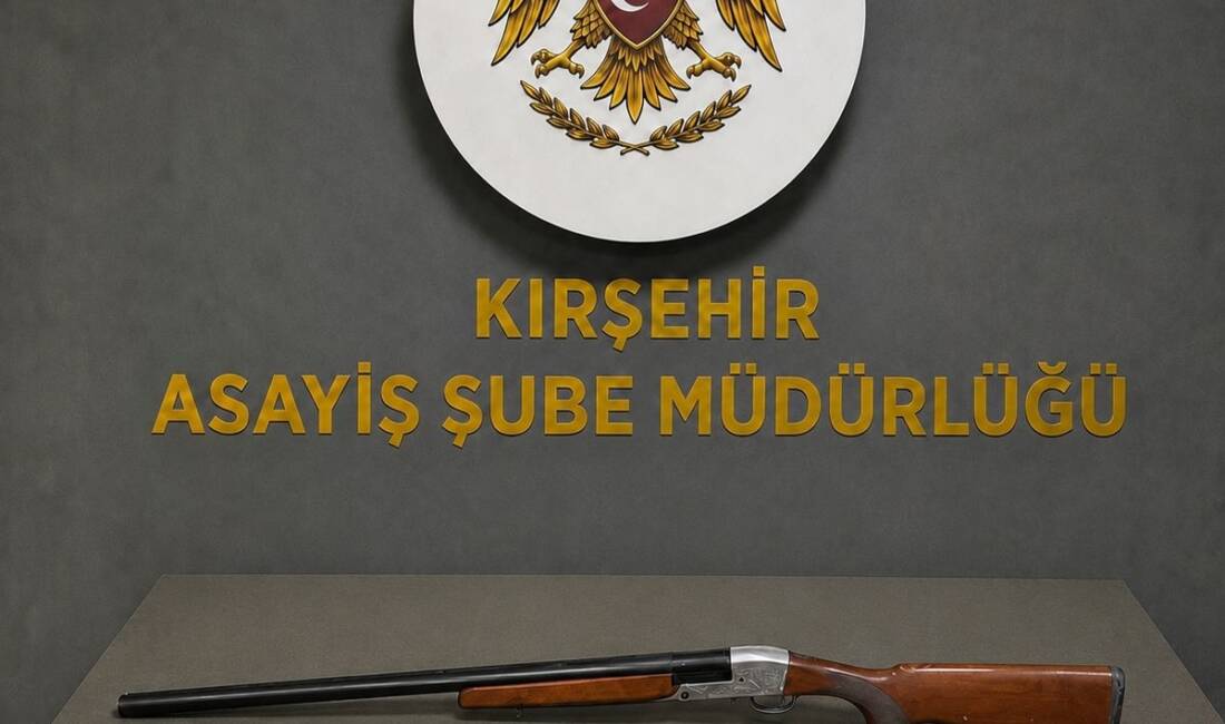 Kırşehir'de hırsızlık yaptığı öne sürülen şüpheli operasyonla yakalandı.