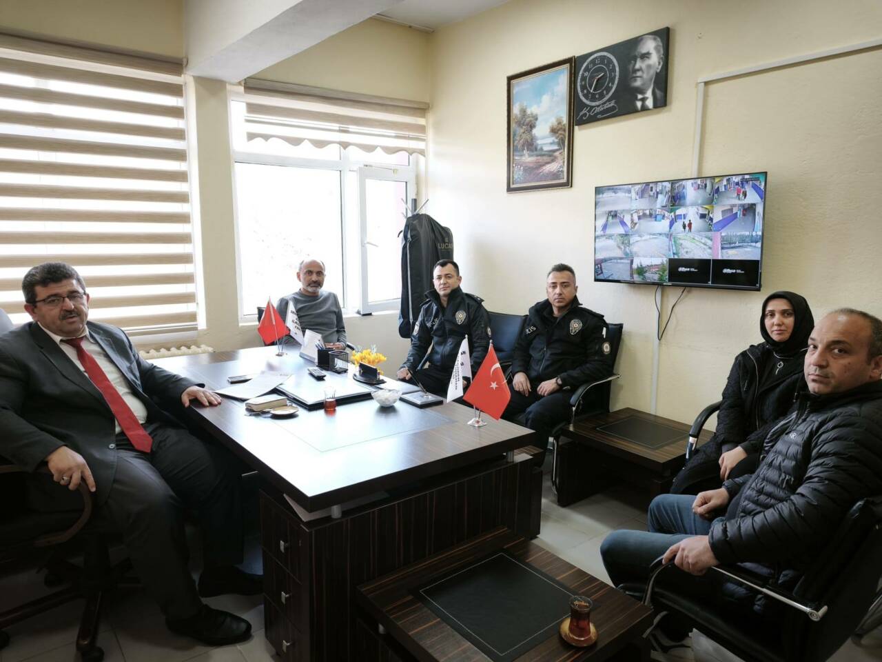 Aksaray’ın Ağaçören ilçesinde, okul güvenliğini artırmaya yönelik önemli bir ziyaret