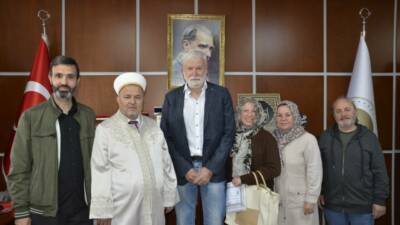 Nevşehir İl Müftülüğü’nde düzenlenen ihtida merasiminde Alman vatandaşı Peter Bormann,