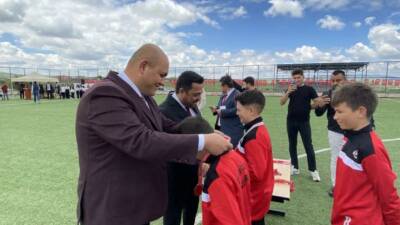Ağaçören’de 19 Mayıs Atatürk’ü Anma, Gençlik ve Spor Bayramı düzenlenen