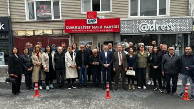 CHP Aksaray teşkilatı, geniş katılımlı saha çalışmasıyla esnaf ve vatandaşlarla