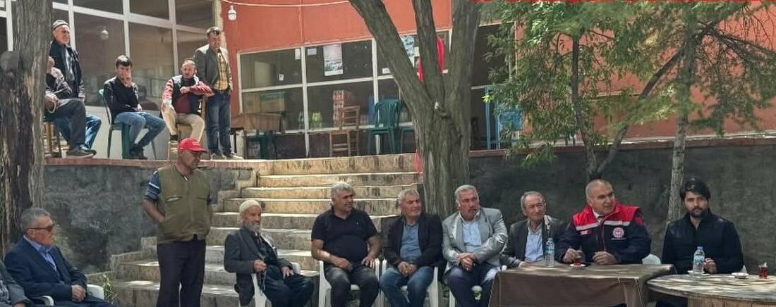 Aksaray’da üreticilerle bir araya gelen Tarım ve Orman İl Müdürlüğü