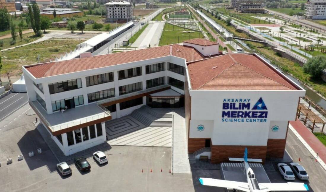 Aksaray’da çocukların bilim, teknoloji ve keşif becerilerini geliştirmeye yönelik düzenlenen