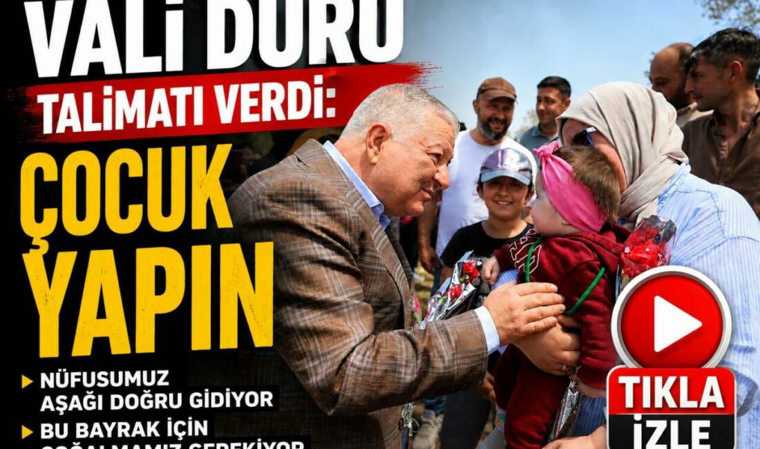 Aksaray Valisi Murat Duru, Yenipınar Hıdırellez Şenlikleri’nde yaptığı konuşmada annelerin