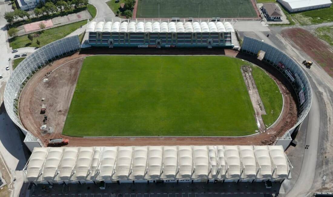 Dağılgan Stadyumu’nda atletizm yatırımı başladı Aksaray’da spor altyapısını güçlendirmek amacıyla Dağılgan Stadyumu’nda atletizm pisti ve