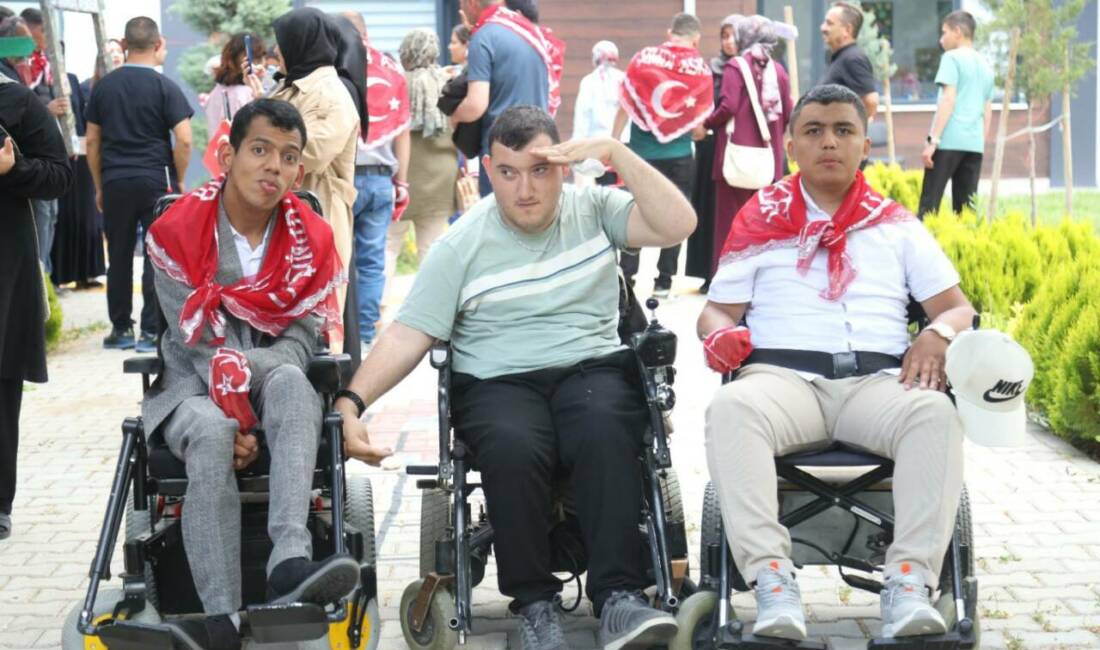 Aksaray Belediyesi Engelsiz Yaşam Merkezi’nde eğitim gören özel bireyler için