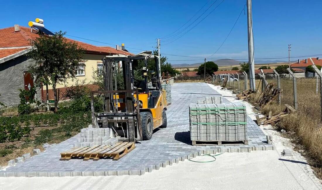 Aksaray’da kırsal altyapının güçlendirilmesi amacıyla sürdürülen çalışmalar kapsamında, merkez ilçeye